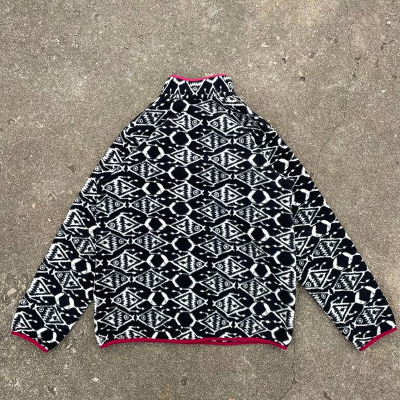 Patagonia Synchilla Snap Button Jacket Women's Large - Picture 3 of 4